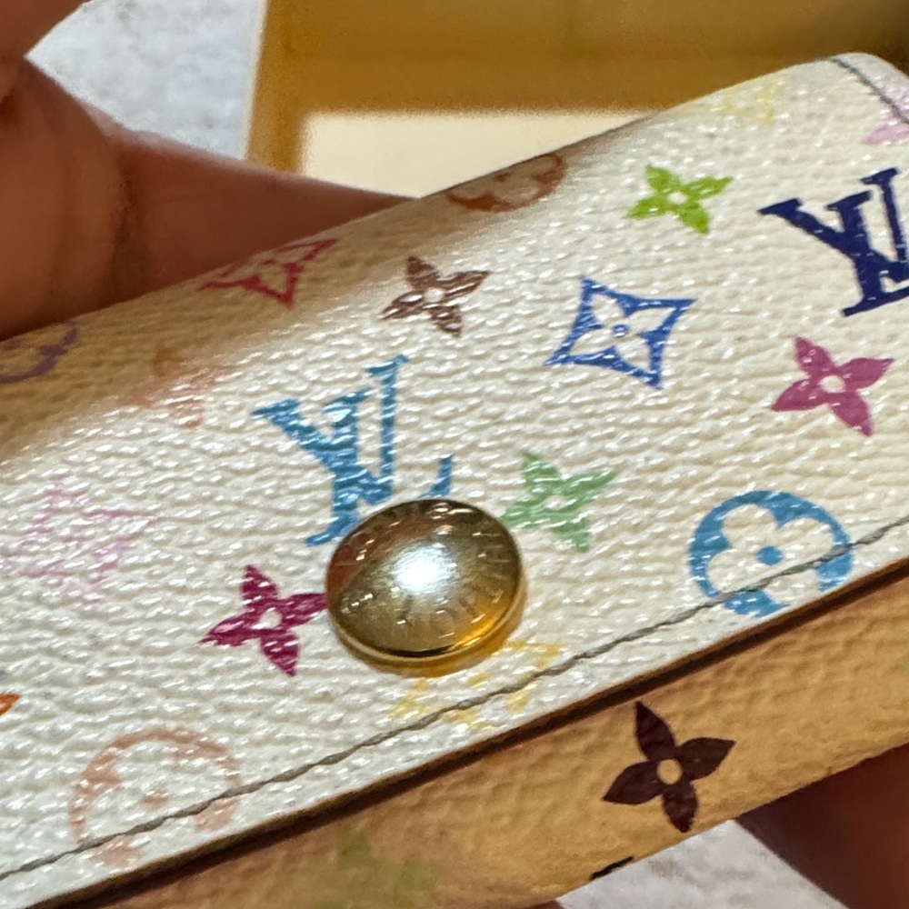 Louis Vuitton pink Murakami Multicolor Monogram 🔑 holder with box - Picture 4 of 15